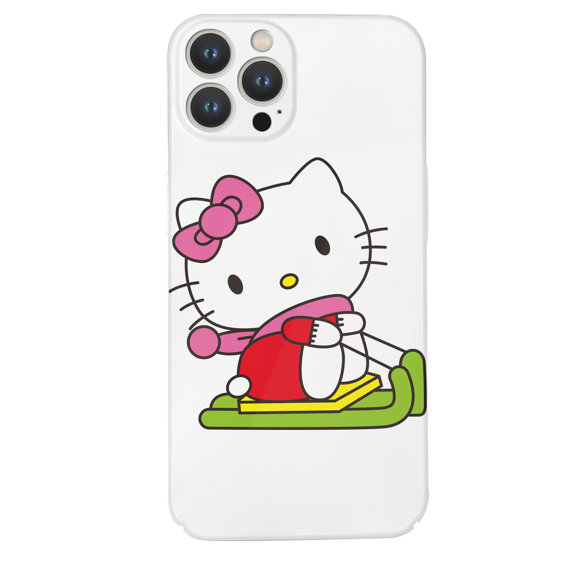 （画像用） Hello Kitty ハローキティ 【iPhone 14シリーズ対応】ハードケース